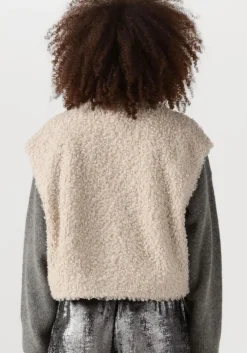 ecru knit-ted gilet joshie