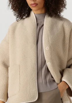 ecru knit-ted teddy jas joko