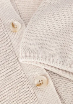 ecru knit-ted vest yoshi