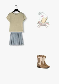 ecru like flo t-shirt emma flo glitter top