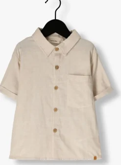 ecru lil' atelier casual overhemd nmmtarou ss loose shirt lil