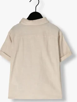 ecru lil' atelier casual overhemd nmmtarou ss loose shirt lil