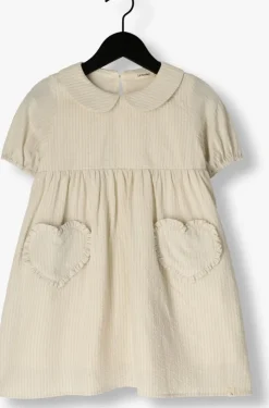 ecru lil' atelier mini jurk nmffolly ss loose dress lil