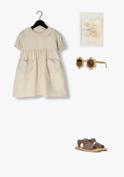 ecru lil' atelier mini jurk nmffolly ss loose dress lil
