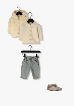 ecru lil' atelier zomerjassen nbfnalo loose sherpa jacket lil