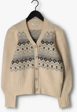 ecru lollys laundry vest laura cardigan