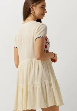ecru louizon mini jurk ontop