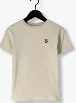 ecru lyle & scott t-shirt linen ss shirt