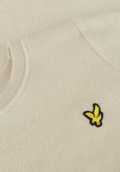 ecru lyle & scott t-shirt linen ss shirt