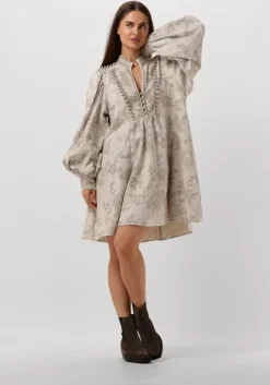 ecru mes demoiselles mini jurk ela