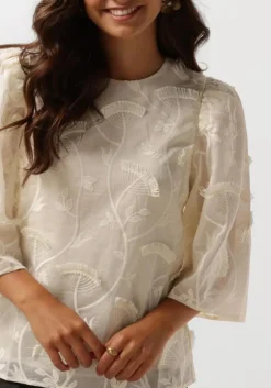 ecru minus blouses piper round neck blouse