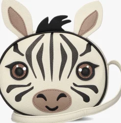 ecru molo schoudertas zebra bag