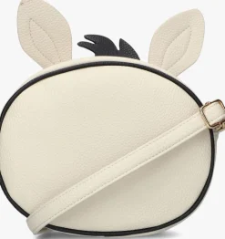 ecru molo schoudertas zebra bag