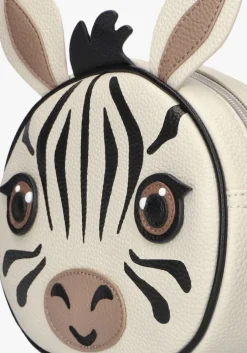 ecru molo schoudertas zebra bag