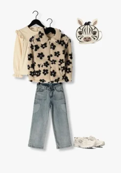 ecru molo schoudertas zebra bag