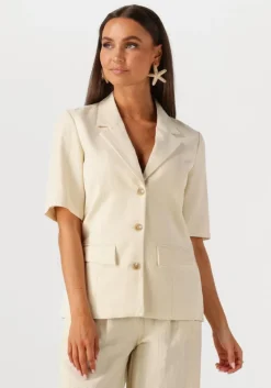 ecru msch copenhagen gilet mschblase edelmira 2 4 blazer