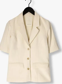 ecru msch copenhagen gilet mschblase edelmira 2 4 blazer