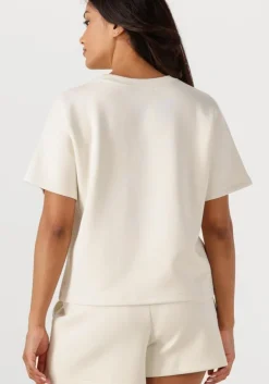 ecru msch copenhagen top mschharissa ima q ss sweatshirt