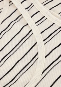 ecru msch copenhagen t-shirt mschgubbi rasmia sl top stp