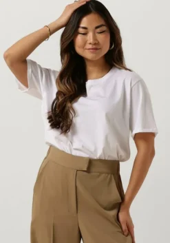 ecru msch copenhagen t-shirt mschterina organic tee