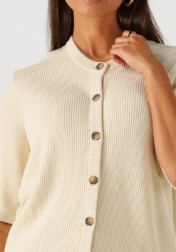 ecru msch copenhagen vest mschthamira 2 4 cardigan