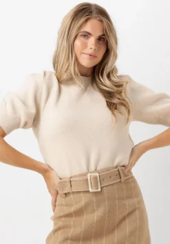 ecru neo noir top martha bow knit tee