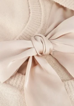 ecru neo noir top martha bow knit tee