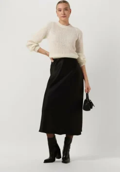 ecru neo noir trui martina fluffy knit blouse