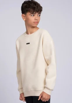 ecru nik & nik sweater bloom oversized sweatshirt