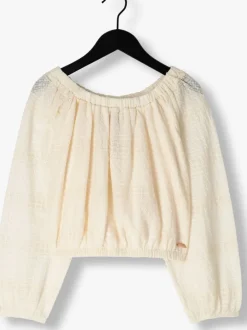 ecru nobell blouses timre embroidered chiffon blouse