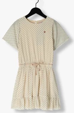 ecru nono mini jurk mireal mesh dress