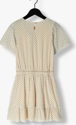 ecru nono mini jurk mireal mesh dress