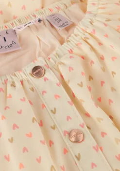 ecru nono mini jurk moas heart dress