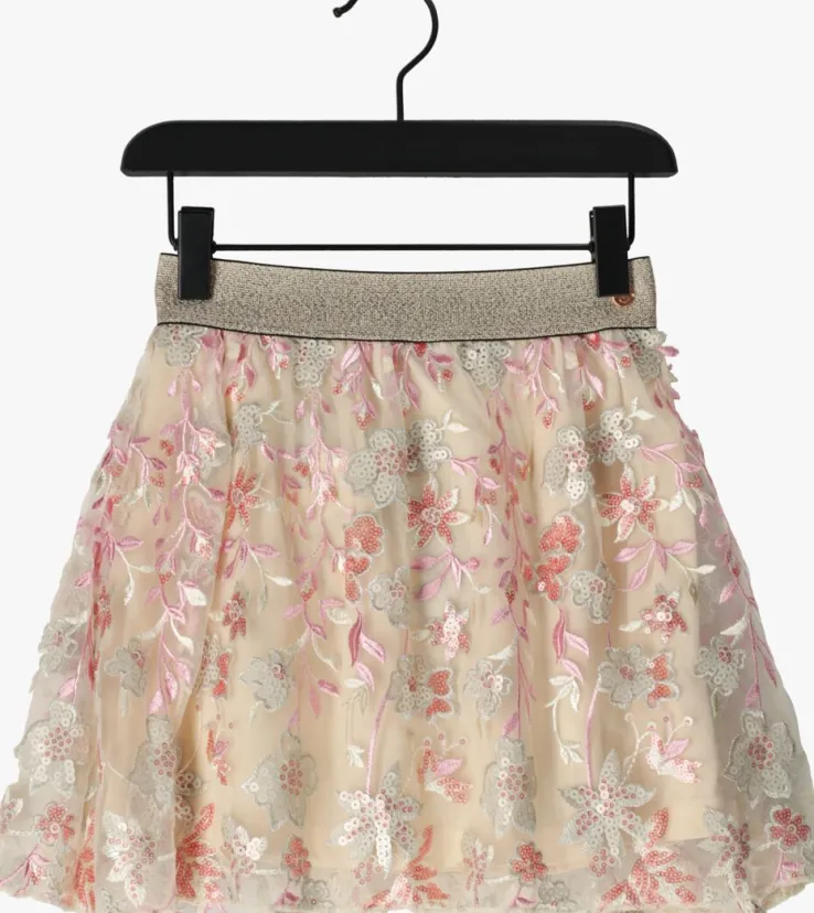 ecru nono minirok nele mesh skirt