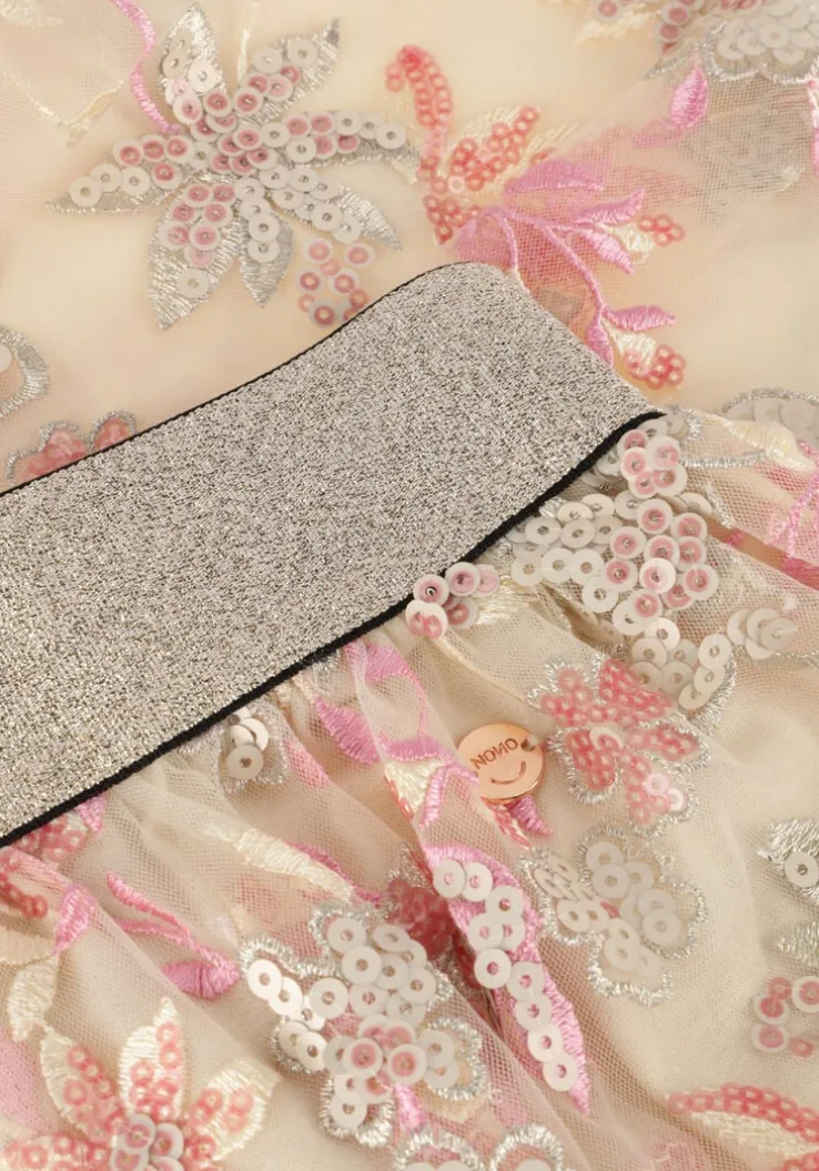 ecru nono minirok nele mesh skirt