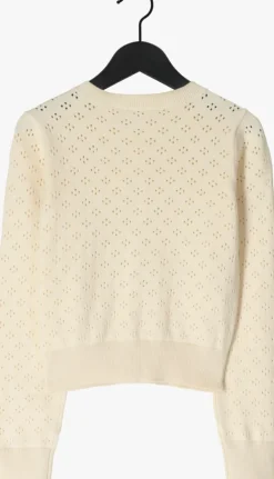 ecru nono vest alia knitted cardigan