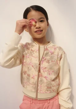 ecru nono vest dita zip up cardigan