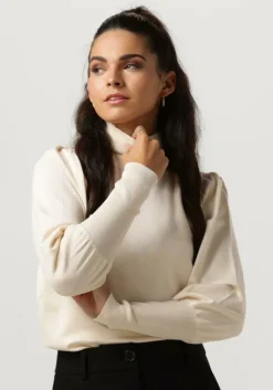 ecru notre-v coltrui basic knit blouse