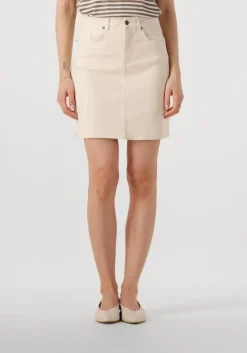 ecru object minirok objellen hw short twill skirt