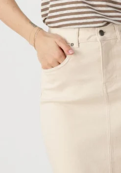 ecru object minirok objellen hw short twill skirt