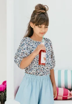 ecru petit blush korte broek smock frill short