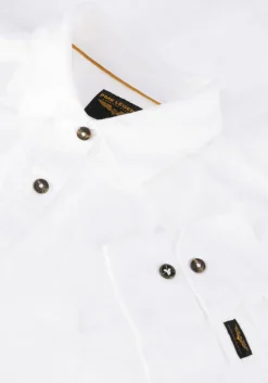 ecru pme legend casual overhemd long sleeve shirt ctn/linen