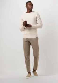 ecru profuomo trui structure crew neck