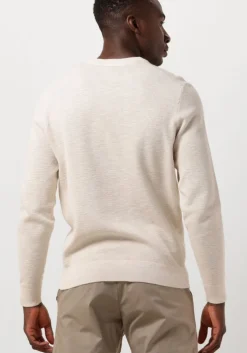 ecru profuomo trui structure crew neck