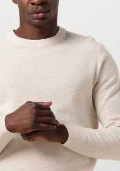 ecru profuomo trui structure crew neck