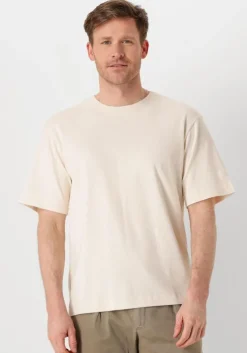 ecru profuomo t-shirt t-shirt crewneck oversized ss