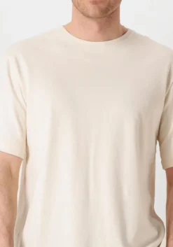 ecru profuomo t-shirt t-shirt crewneck oversized ss