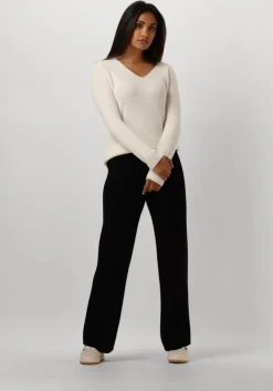 ecru resort finest trui v-neck rib knit