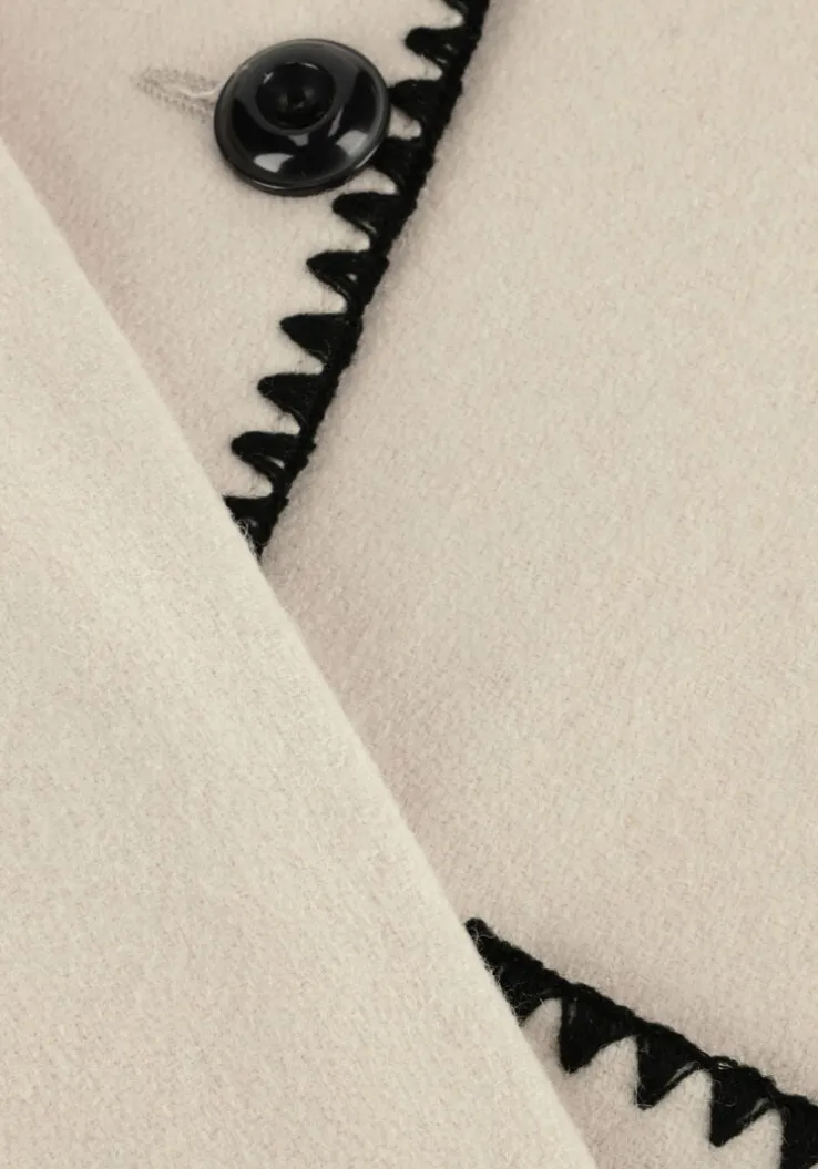 ecru ruby tuesday jack isac jacket with hand embroidery