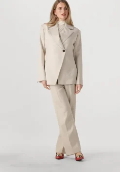 ecru second female blazer maximus fitted blazer